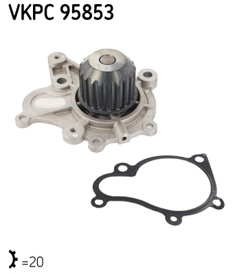 Vodné čerpadlo SKF (VKPC 95853)